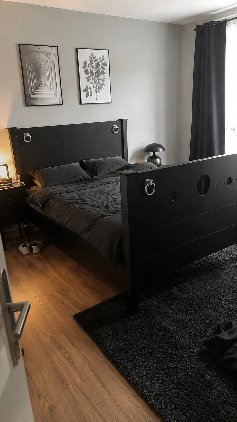 Kundenbild – Modell Schwarz · Ringe Silber